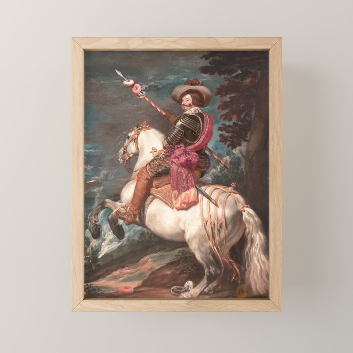 The Duke Of Donuts Mini Art Print Gallery Image 1