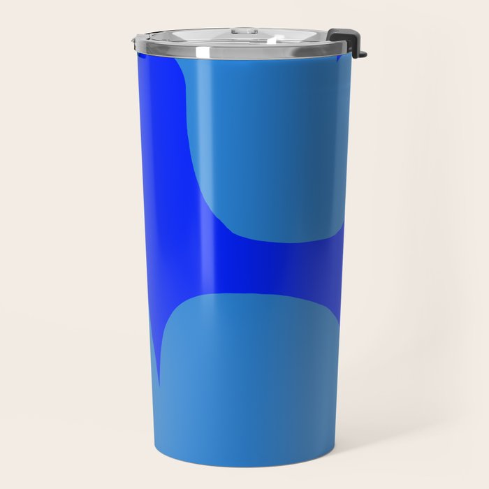 bouncy blue Travel Mug Gallery Image 2