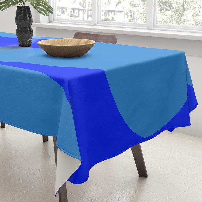 bouncy blue Tablecloth Gallery Image 3