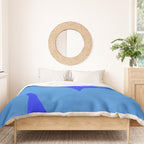 bouncy blue Duvet Cover Gallery Image 3
