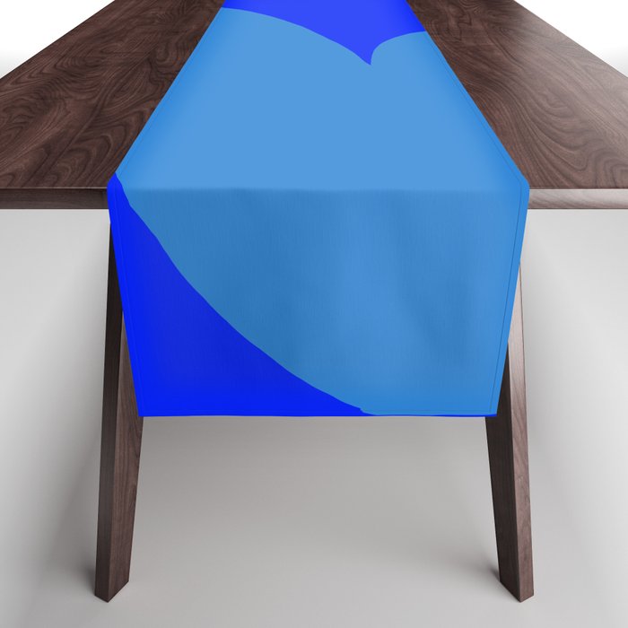 bouncy blue Table Runner Gallery Image 1