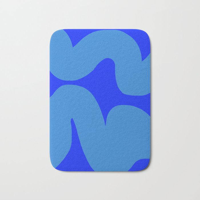 bouncy blue Bath Mat Gallery Image 1