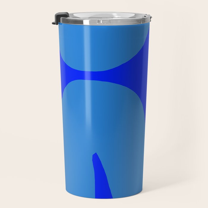 bouncy blue Travel Mug Gallery Image 3