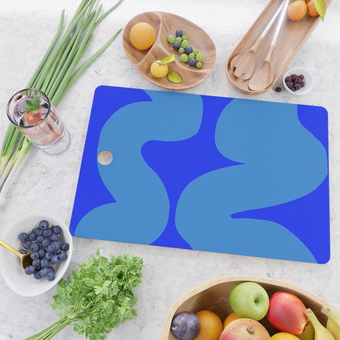 bouncy blue Cutting Board Gallery Image 2