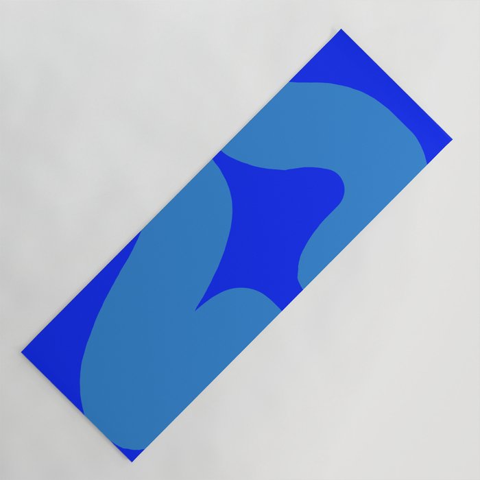 bouncy blue Yoga Mat Gallery Image 1
