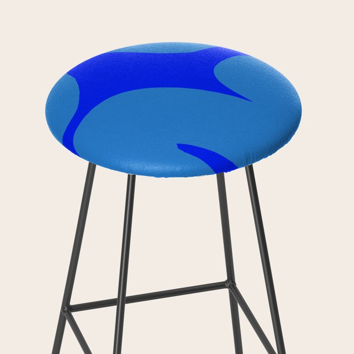 bouncy blue Stool Gallery Image 2