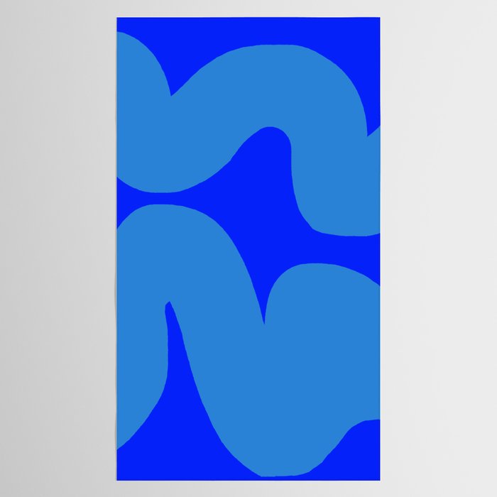 bouncy blue Tablecloth Gallery Image 2
