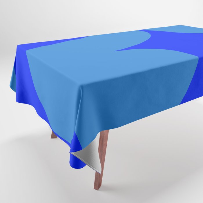 bouncy blue Tablecloth Gallery Image 1