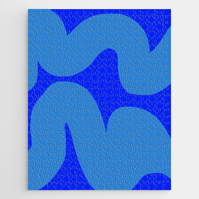 bouncy blue Jigsaw Puzzle Gallery Image 1