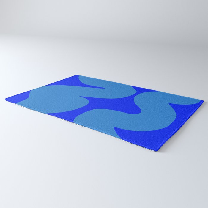 bouncy blue Rug Gallery Image 3