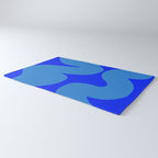 bouncy blue Rug Gallery Image 3