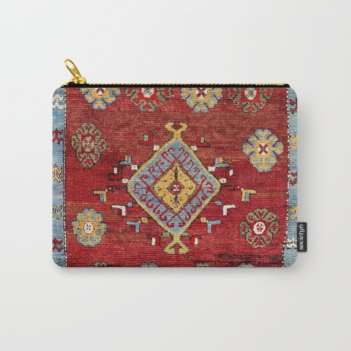 Çal Yatak 19th Century Southwest Anatolian Rug Carry All Pouch Gallery Image 1