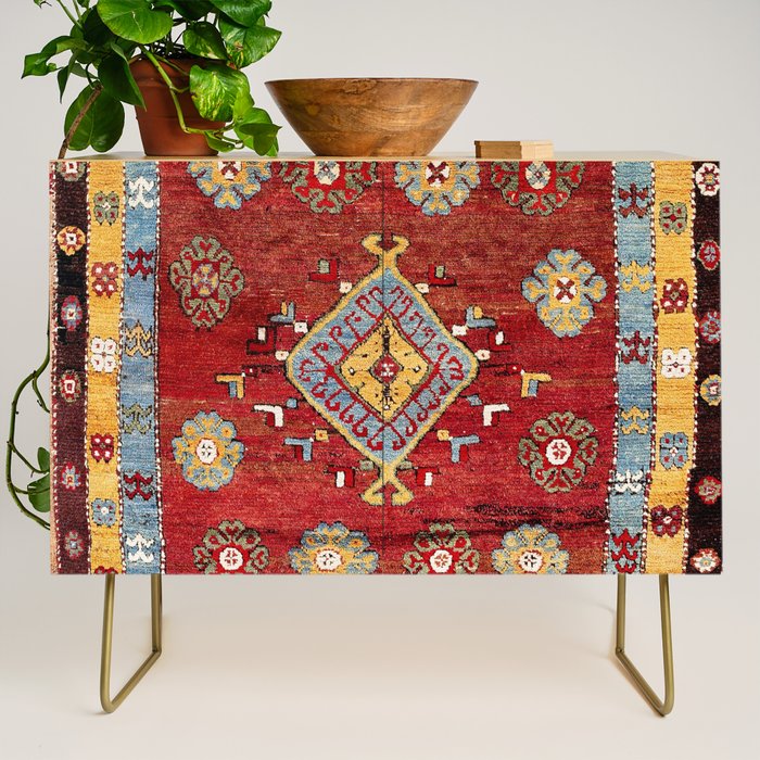 Çal Yatak 19th Century Southwest Anatolian Rug Credenza Gallery Image 1