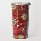 Çal Yatak 19th Century Southwest Anatolian Rug Travel Mug Gallery Image 2