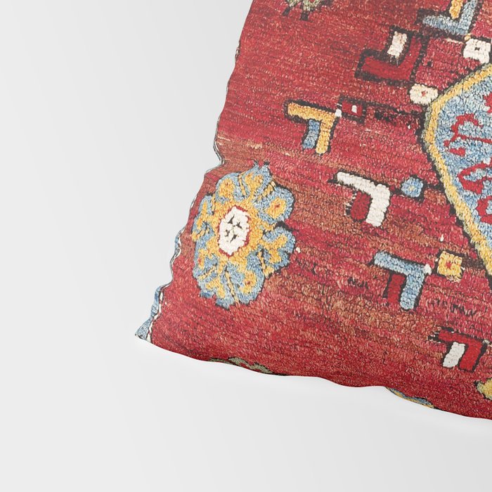 Çal Yatak 19th Century Southwest Anatolian Rug Pillow Sham Gallery Image 4