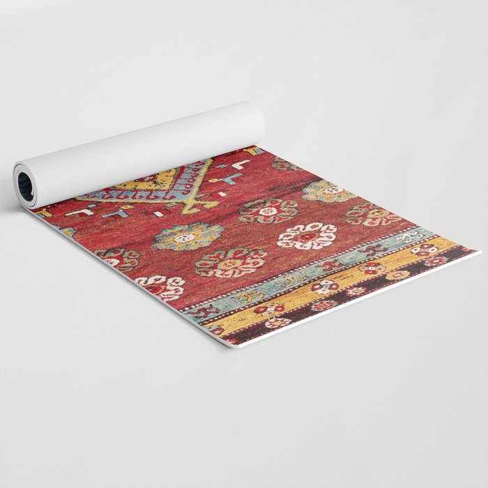 Çal Yatak 19th Century Southwest Anatolian Rug Yoga Mat Gallery Image 2