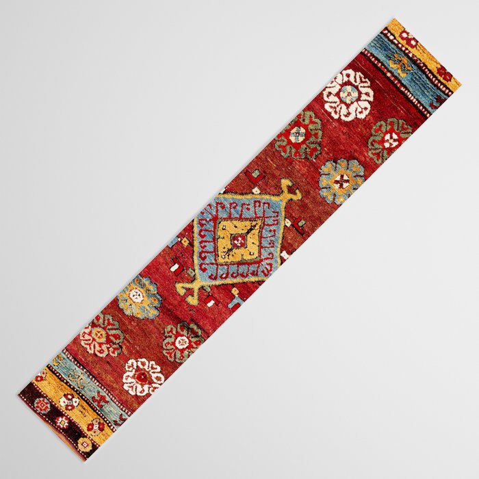 Çal Yatak 19th Century Southwest Anatolian Rug Table Runner Gallery Image 3