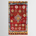 Çal Yatak 19th Century Southwest Anatolian Rug Tablecloth Gallery Image 2