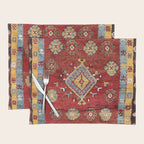 Çal Yatak 19th Century Southwest Anatolian Rug Placemat Gallery Image 1