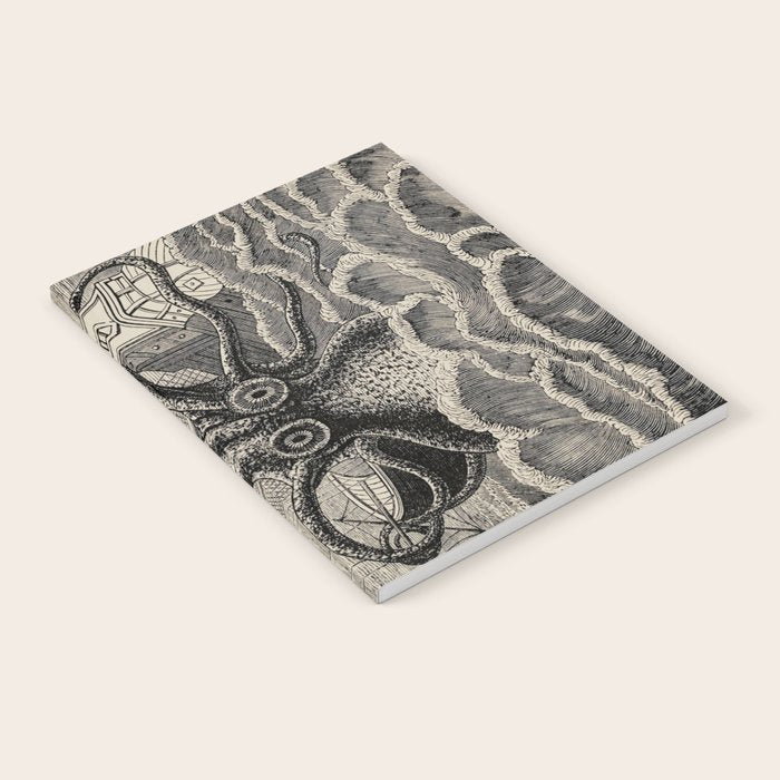 The octopus; or, The âDevil-fishâ - Henry Lee - 1875 Giant Octopus Sinking Ship Notebook Gallery Image 2