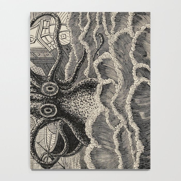 The octopus; or, The âDevil-fishâ - Henry Lee - 1875 Giant Octopus Sinking Ship Notebook Gallery Image 4