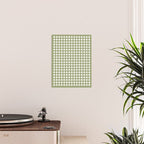 Clovers XXVIII Natural Green Botanical Pattern Poster Gallery Image 2