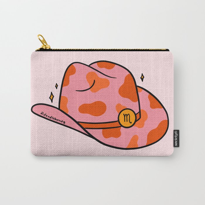 Scorpio Cowboy Hat Carry All Pouch Gallery Image 1