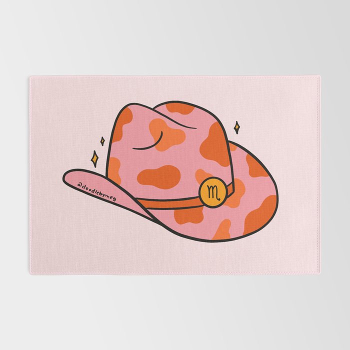 Scorpio Cowboy Hat Rug Gallery Image 2
