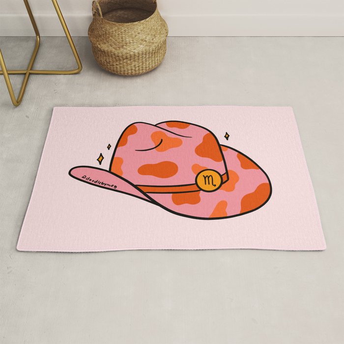 Scorpio Cowboy Hat Rug Gallery Image 1