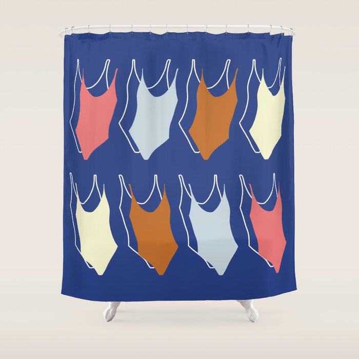 Bathing Suits Shower Curtain Gallery Image 1