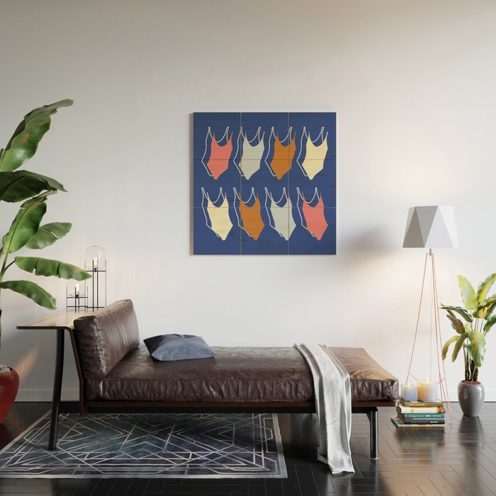 Bathing Suits Wood Wall Art Gallery Image 2