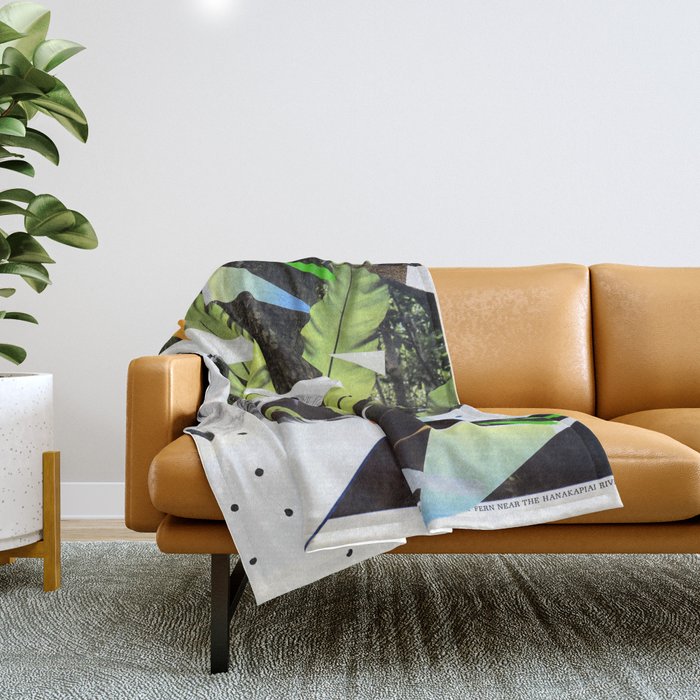 Composition 761 Throw Blanket Gallery Image 1