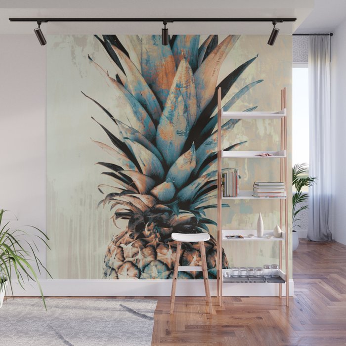 PINEAPPLE 3 Wall Mural Gallery Image 1