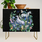 Unicorns Magical Rose Garden Credenza Gallery Image 1