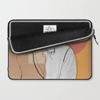 Minimalist Girl2 Laptop Sleeve Gallery Image 2