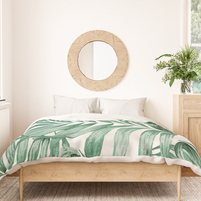 Palm Leaves Duvet Cover Gallery Image 3