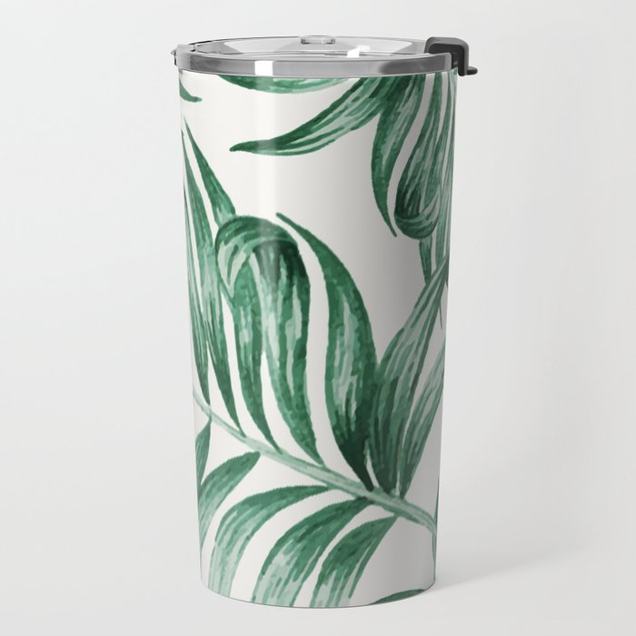 Palm Leaves Travel Mug Gallery Image 2
