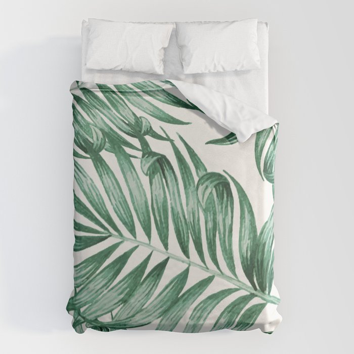 Palm Leaves Duvet Cover Gallery Image 1