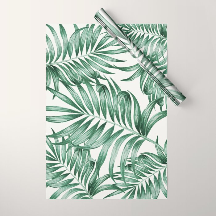 Palm Leaves Wrapping Paper Gallery Image 1