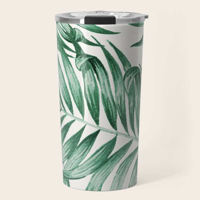 Palm Leaves Travel Mug Gallery Image 1