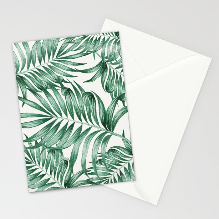 Palm Leaves Stationery Card Gallery Image 2