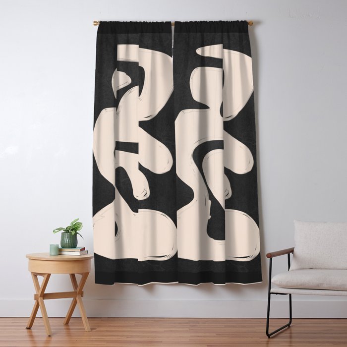 Modern Abstract Art 72 Window Curtain Gallery Image 5