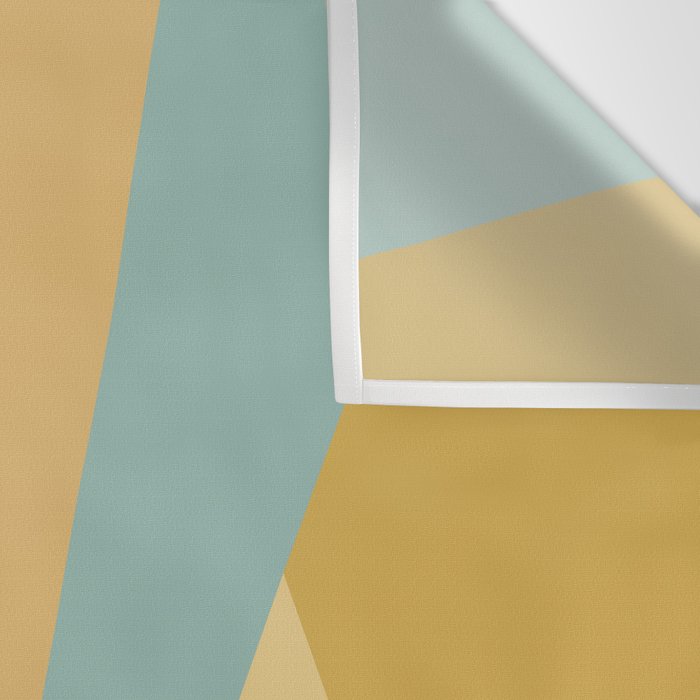 Geometric Triangles XIII Retro Summer Wall Tapestry Gallery Image 3