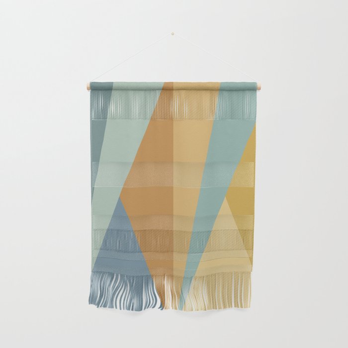 Geometric Triangles XIII Retro Summer Wall Hanging Gallery Image 1