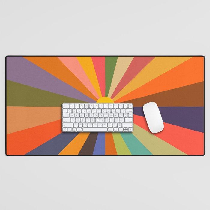 Sun - Soleil Desk Mat Gallery Image 1