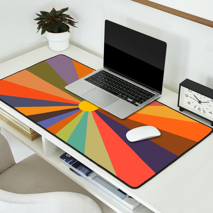 Sun - Soleil Desk Mat Gallery Image 2