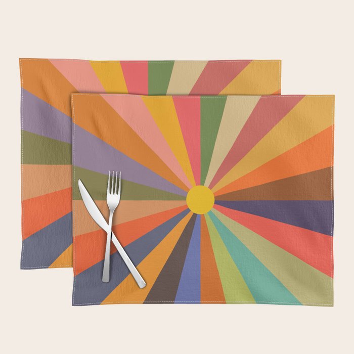 Sun - Soleil Placemat Gallery Image 1