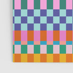 Checkerboard Stripes Poster Gallery Image 3