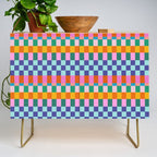 Checkerboard Stripes Credenza Gallery Image 1