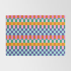 Checkerboard Stripes Rug Gallery Image 2